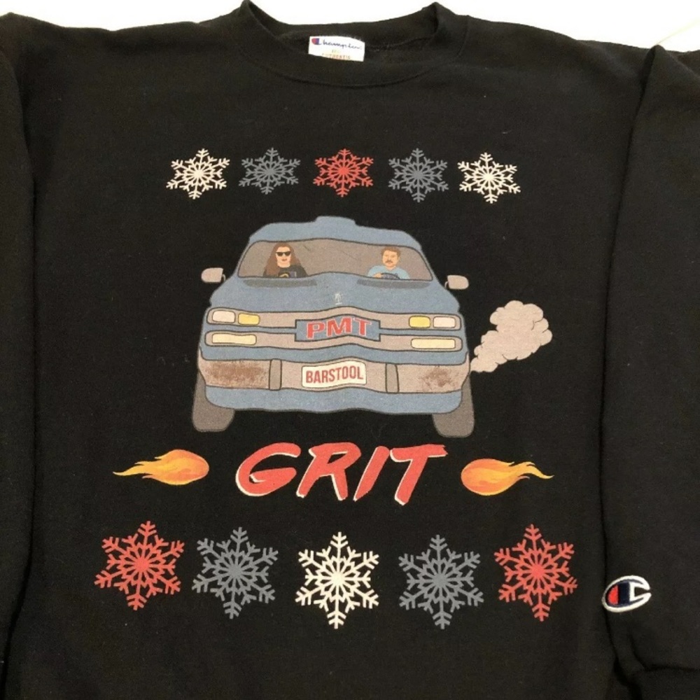 Champion BARSTOOL black sweatshirt
